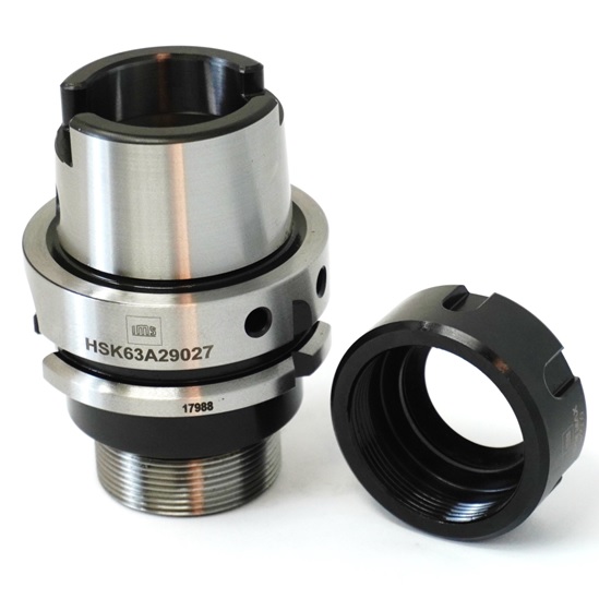 HSK 63A ER32 Short Style Tool Holder P/N H25-F-S - Image 3